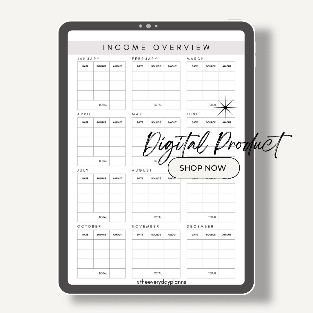 EveryDay Budget Planner - TheEveryDayPlann